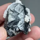 Alabandite with Calcite, Rhodochrosite - image 2