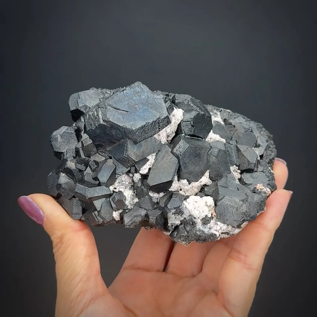 Alabandite with Rhodochrosite