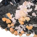 Alabandite with Rhodochrosite and Calcite - image 5