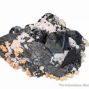 Alabandite with Rhodochrosite and Calcite - image 6