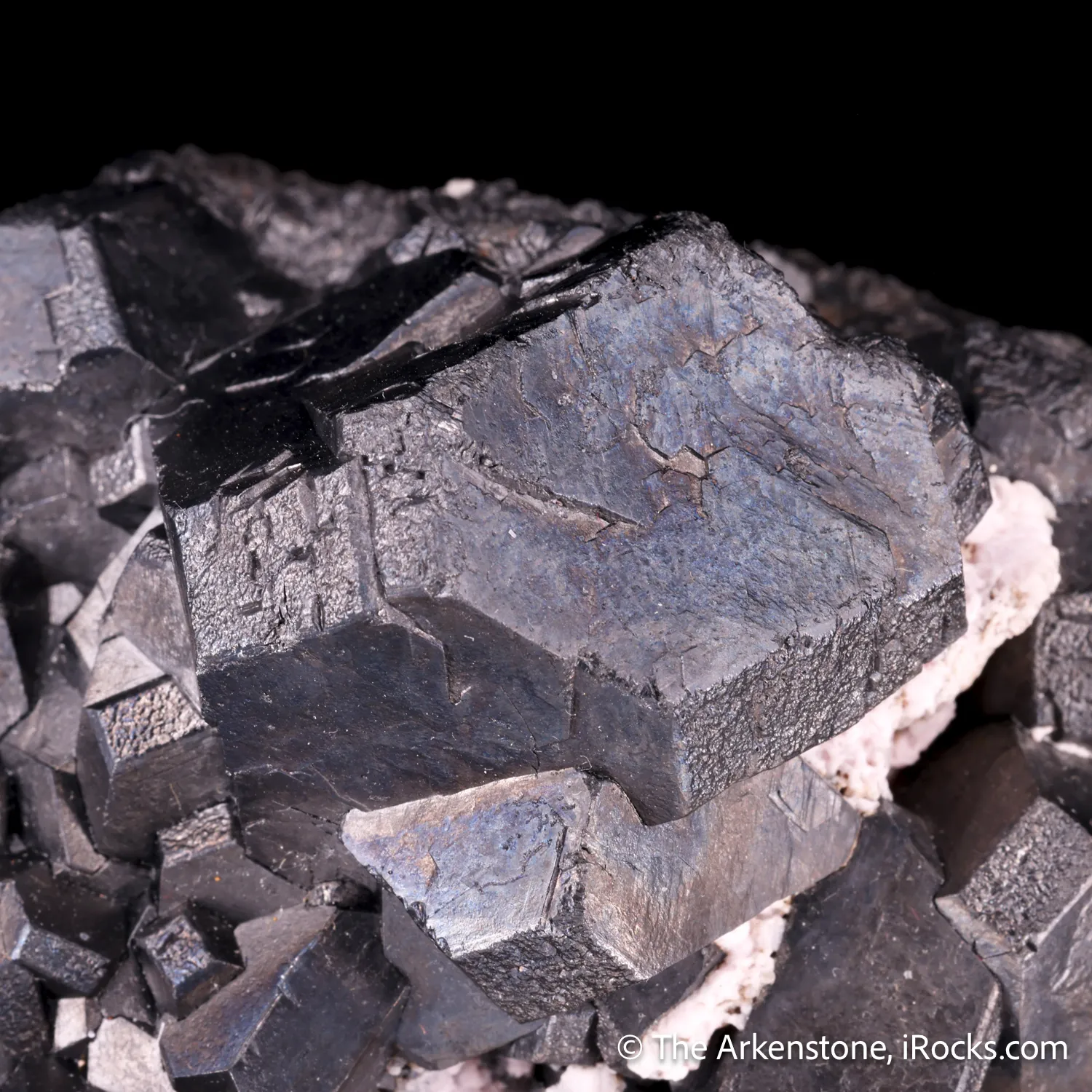 Alabandite with Rhodochrosite - image 3