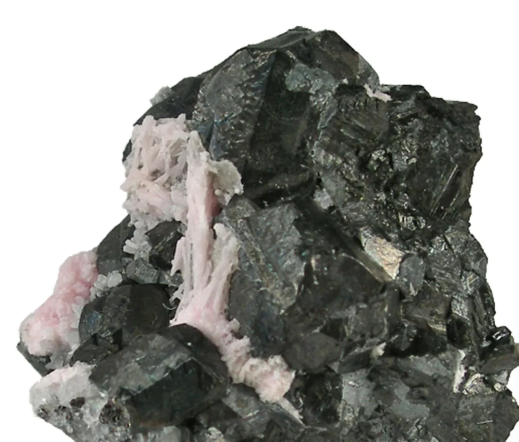 Alabandite With Rhodochrosite - image 4