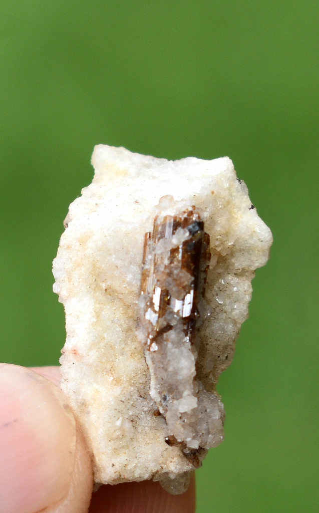 Albite from Ganadao, Warsak Intrusions, Mohmand District, Khyber Pakhtunkhwa Province, Pakistan image