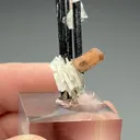 Albite from Poudrette Quarry, Mont Saint-Hilaire, Québec, Canada - image 2