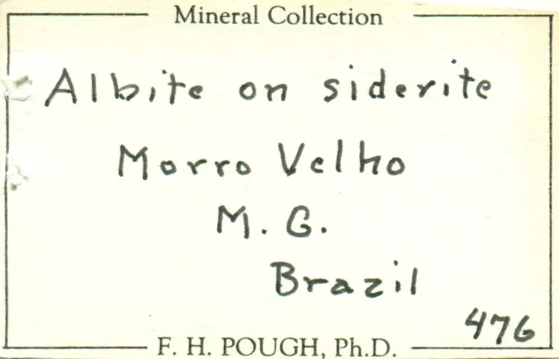 Albite on Siderite - image 7
