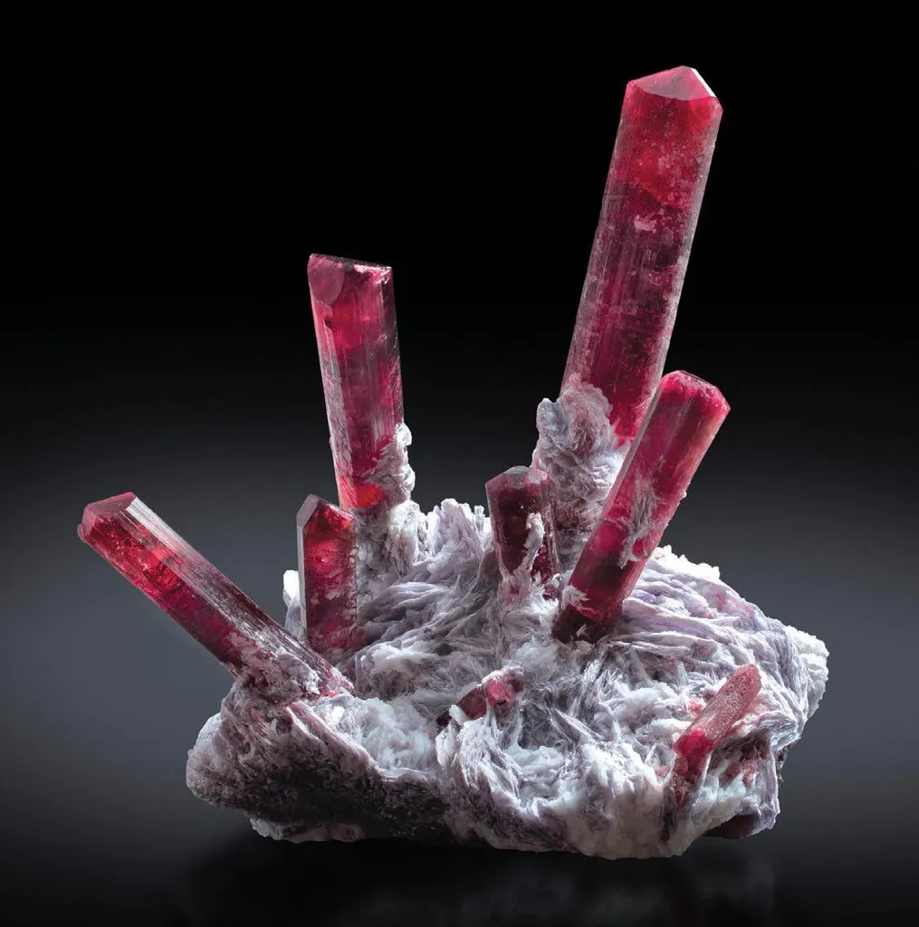 Albite, Tourmaline image