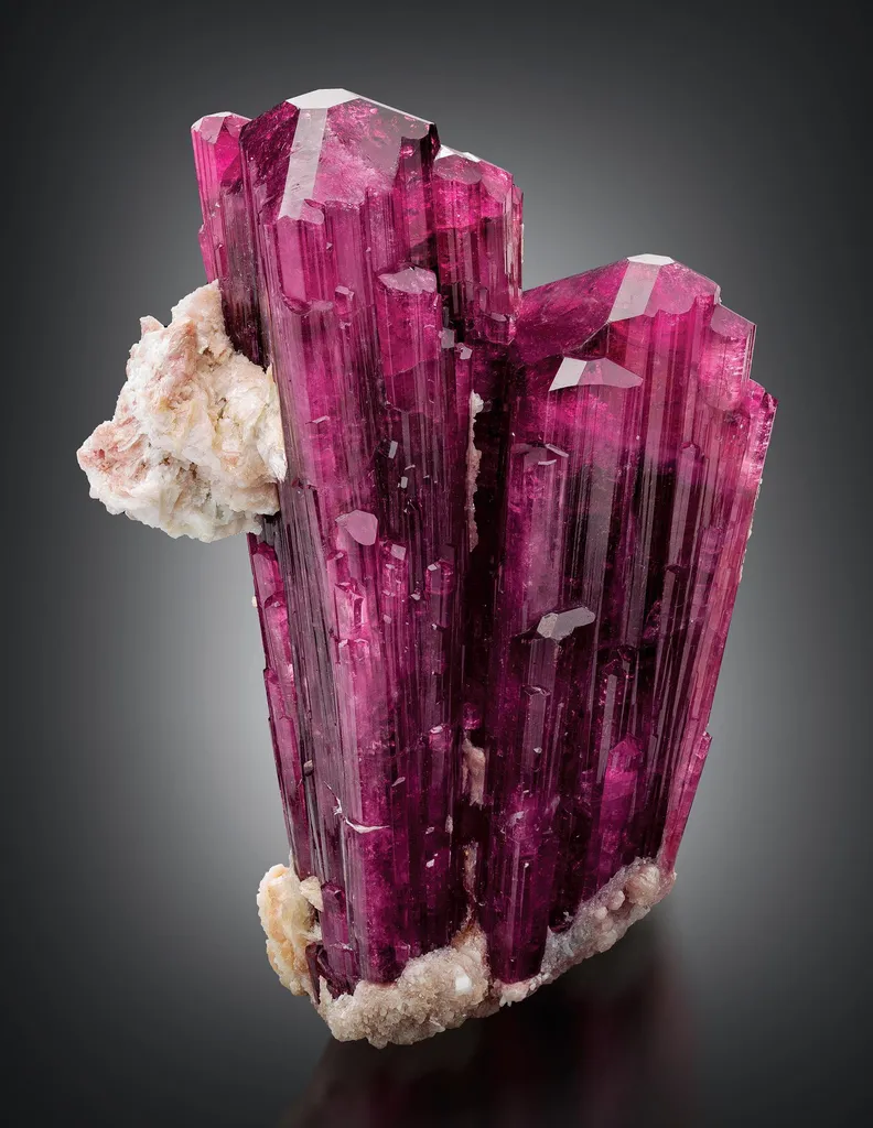 Albite, Tourmaline image