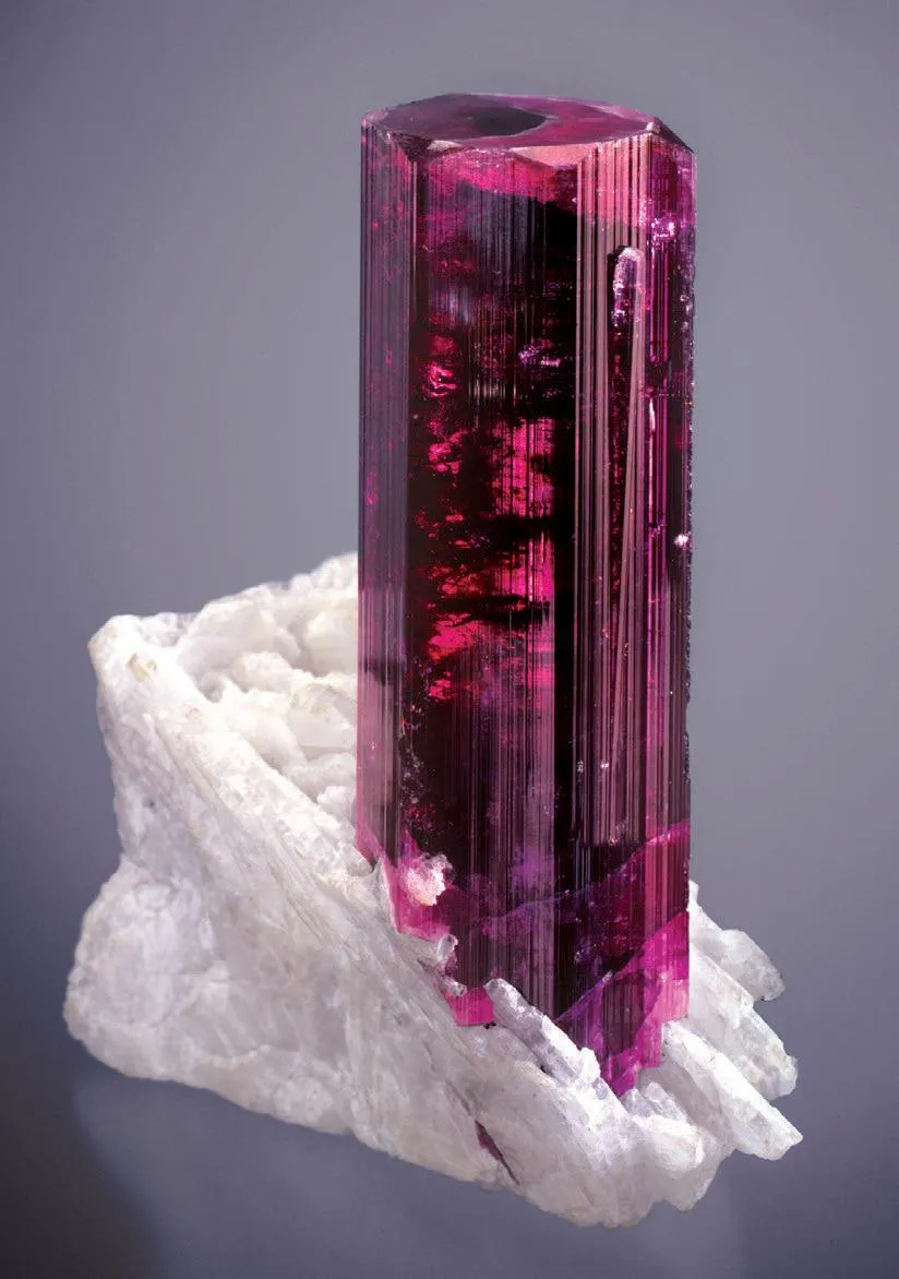 Albite, Tourmaline - image 1