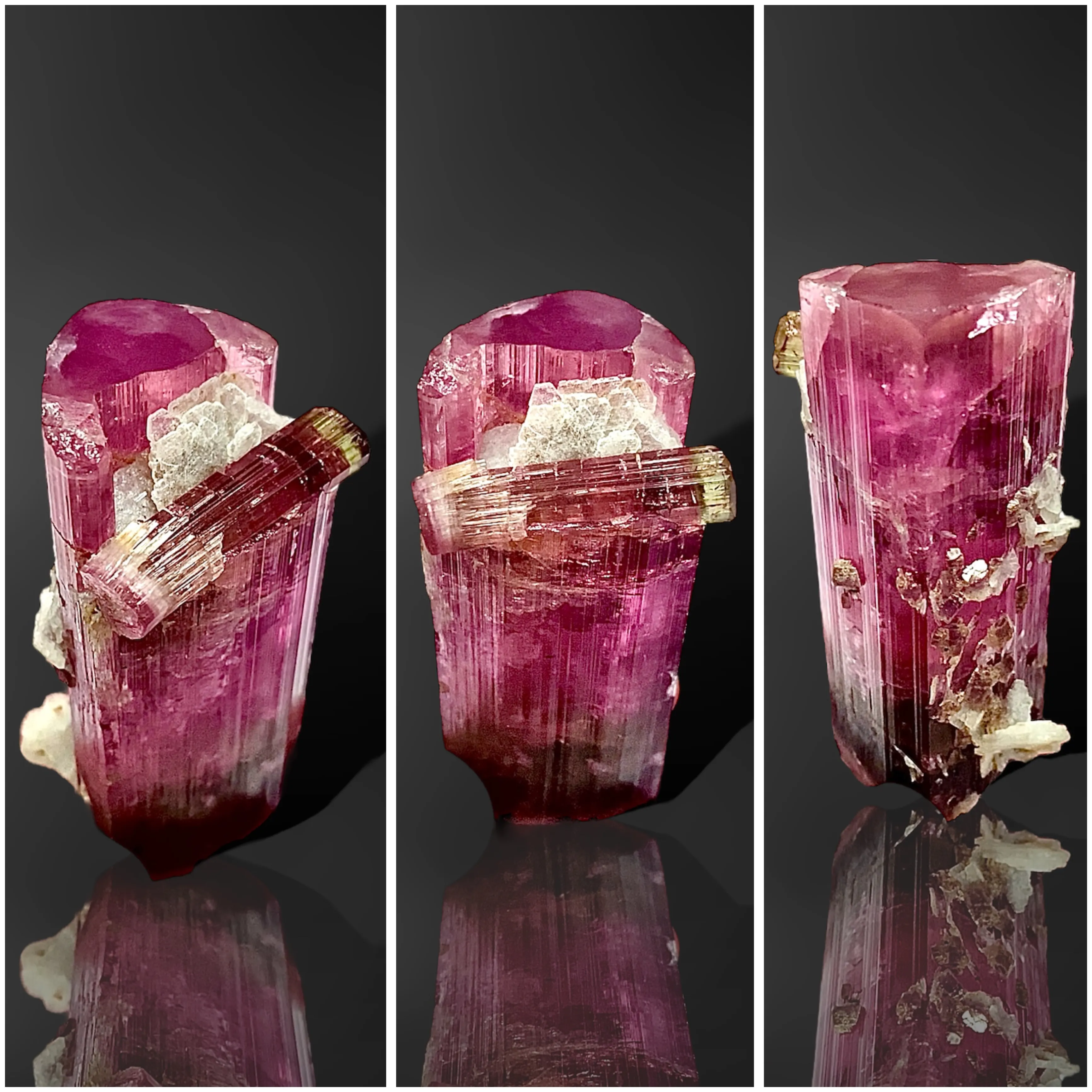Albite, Tourmaline from Afghanistan - image 1