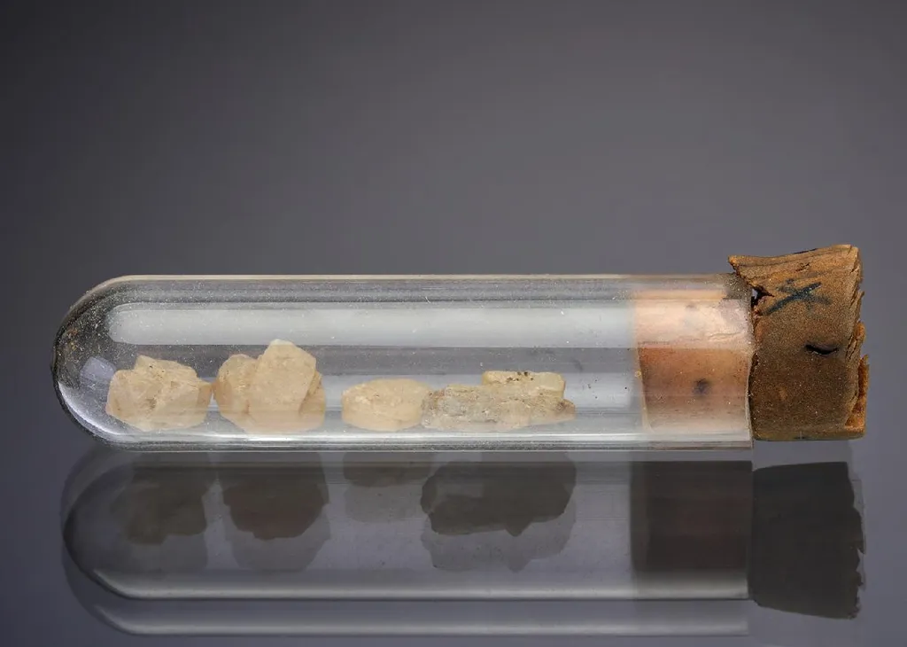 Albite var. Andesine in Phial image