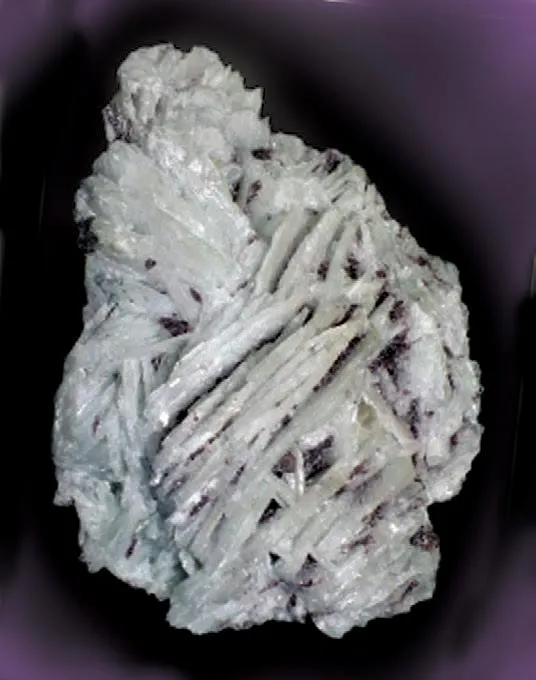 Albite (var. Cleavelandite), Lepidolite image
