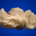 Albite var. Cleavelandite on Apatite - image 3