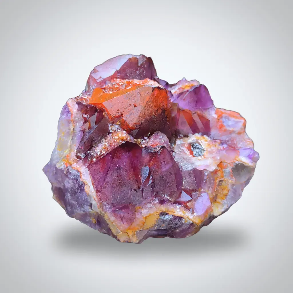 Alien Amethyst Phantom Quartz Cluster image