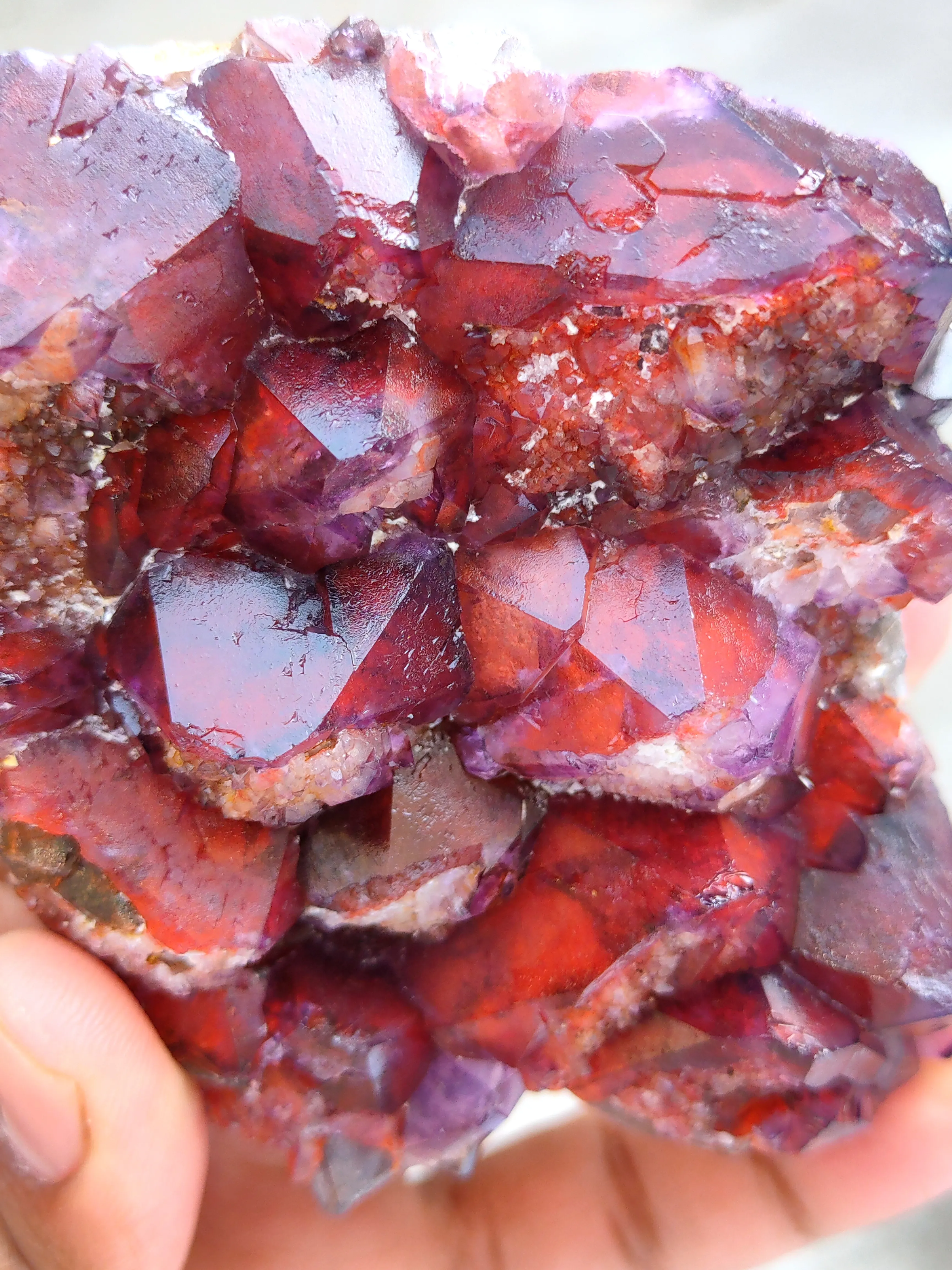 Alien Amethyst Phantom Quartz Cluster - image 5