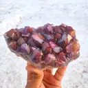 Alien Amethyst Phantom Quartz Cluster Available for sale - image 7