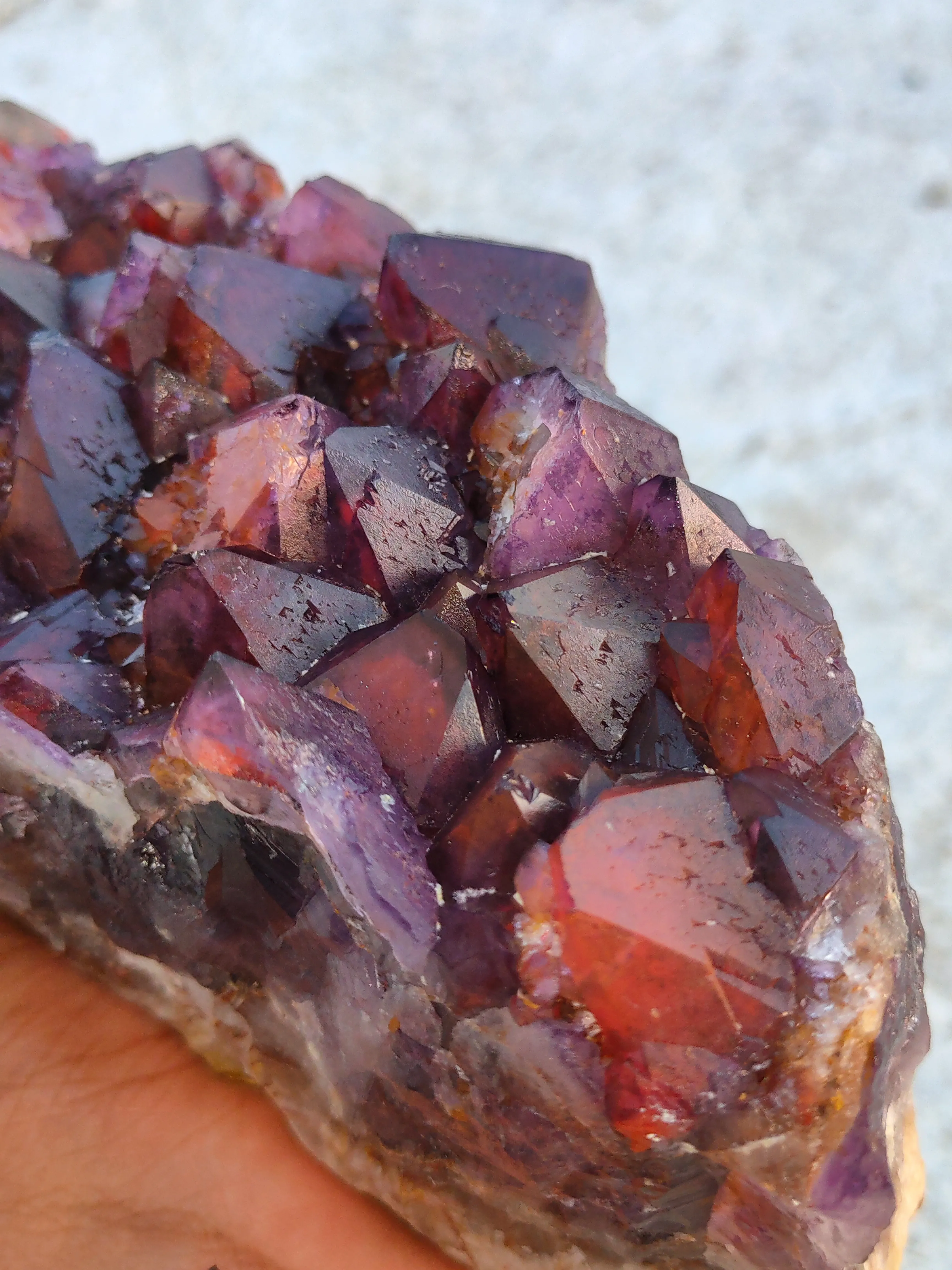 Alien Amethyst Phantom Quartz Cluster Available for sale - image 5