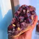 Alien Amethyst Phantom Quartz Cluster Available for sale - image 2