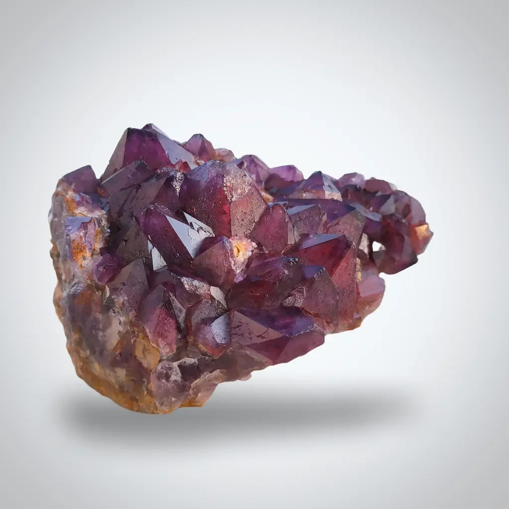 Alien Amethyst Phantom Quartz Cluster Natural Mineral specimen image