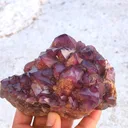 Alien Amethyst Phantom Quartz Cluster Natural Mineral specimen - image 7