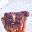 Alien Amethyst Phantom Quartz Cluster Natural Mineral specimen - image 2