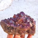 Alien Amethyst Phantom Quartz Cluster Natural Mineral specimen - image 8