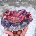 Alien Amethyst Red Phantom Hematite Quartz - image 2