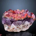 Alien Amethyst Red Phantom Hematite Quartz - image 1