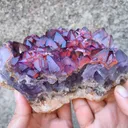 Alien Amethyst, Red Phantom Quartz crystal in Crystal. - image 7