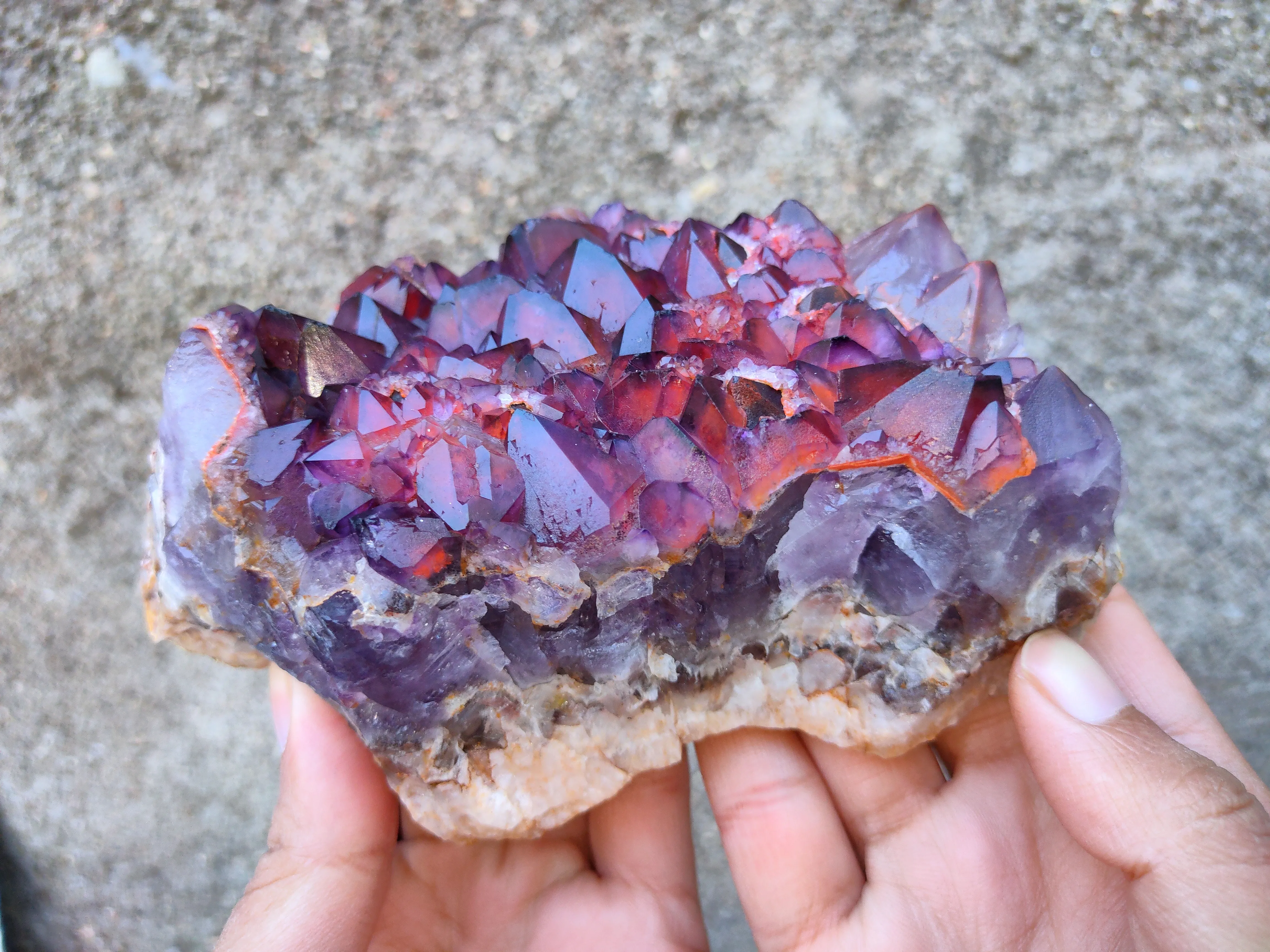 Alien Amethyst, Red Phantom Quartz crystal in Crystal. - image 7