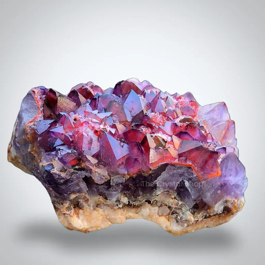 Alien Amethyst, Red Phantom Quartz crystal in Crystal. - image 9