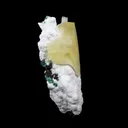Alien Eye Calcite on Mordenite Matrix – Unique Diamond-Shaped Yellow Mineral Specimen from Sambhaji Nagar - image 6