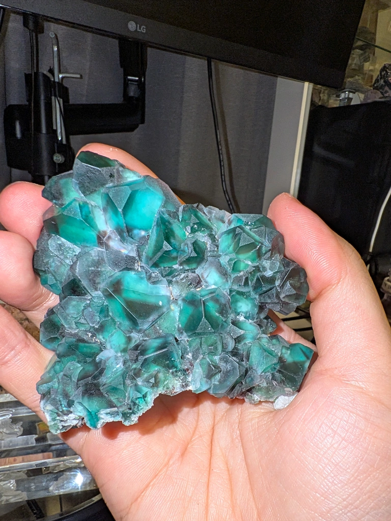 "Alien Eye" Fluorite - image 7