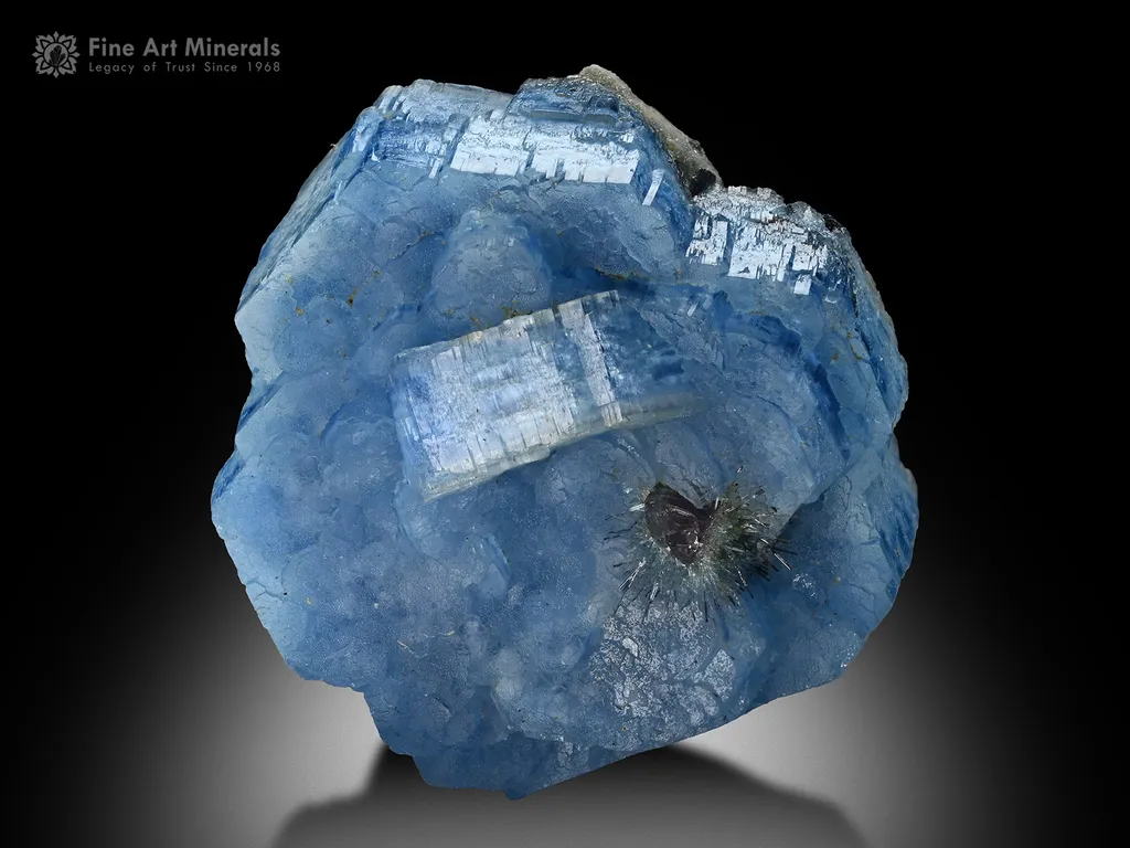 Alkali Caesium-Rich Blue Beryl from Afghanistan image