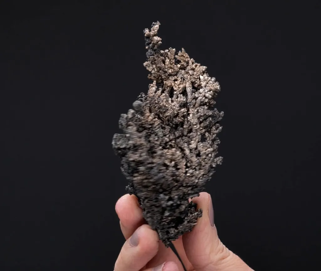 ALLARGENTUM and NATIVE Silver ps. after Dyscrasite - image 2