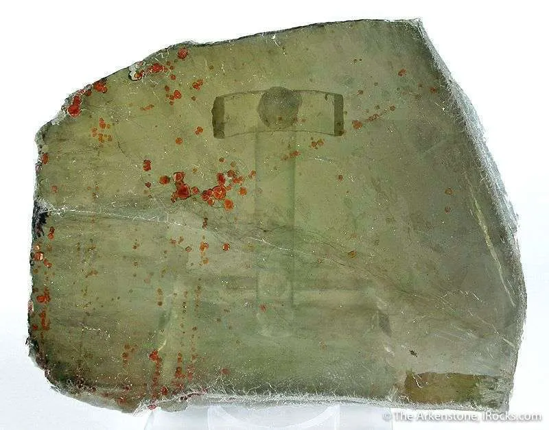 Almandine Garnet in Muscovite image