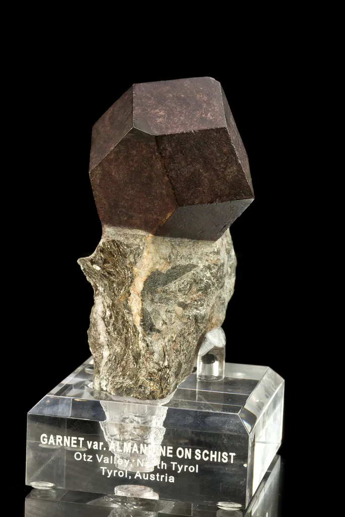 Almandine Garnet on Schist - image 2