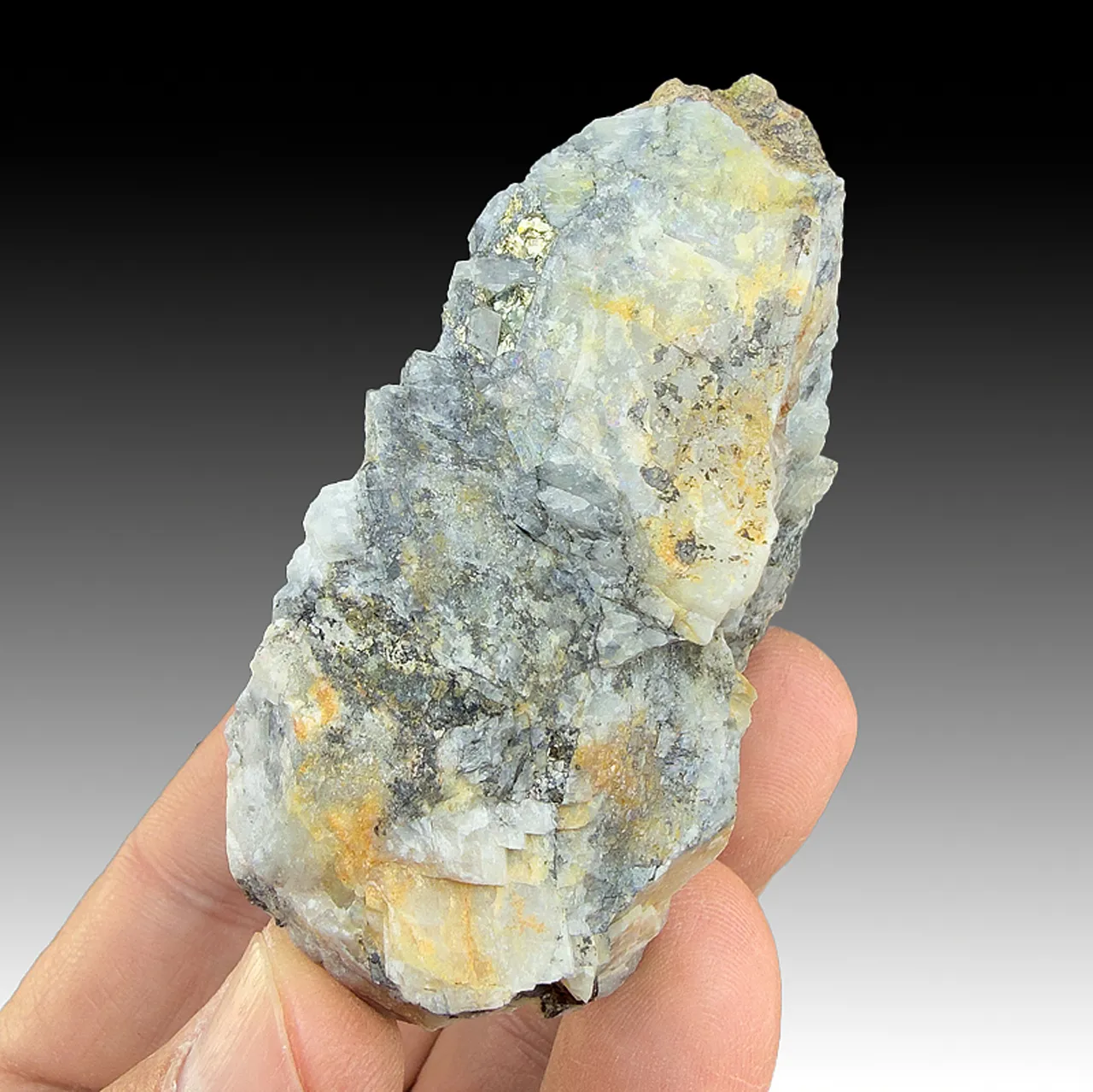 Altaite with Calcite - image 1