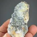 Altaite with Calcite - image 2
