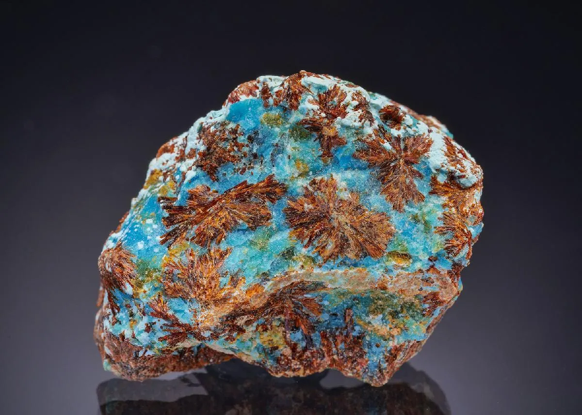 AMARANTITE with Chalcanthite - image 1