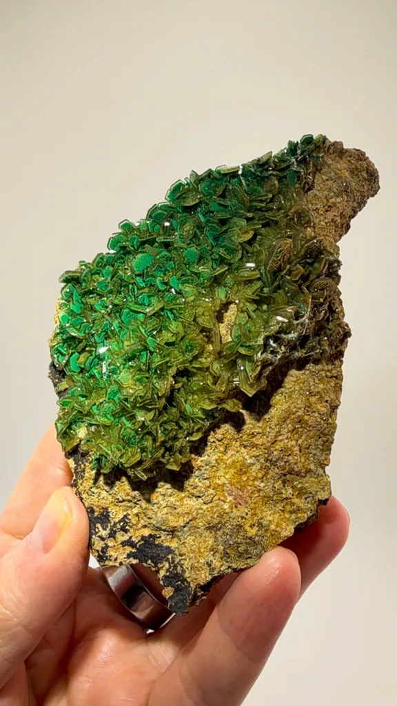 Amazing Large Malachite Barite form the DRC image