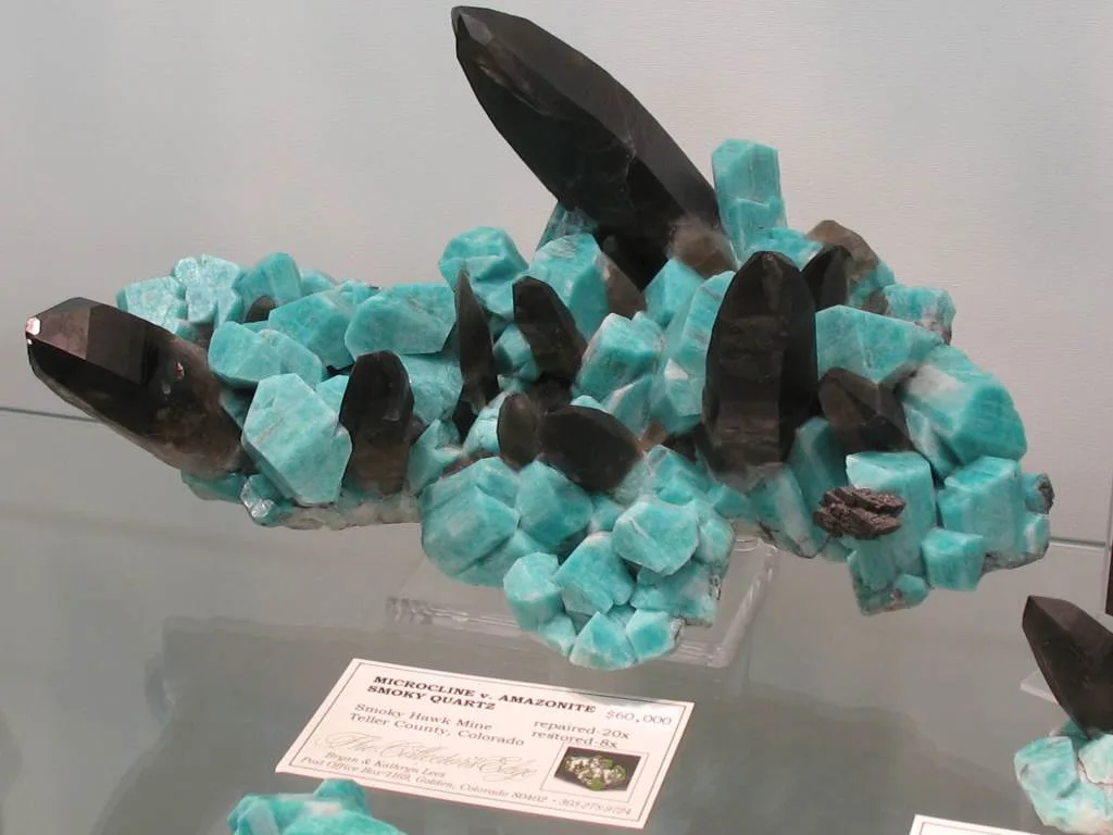Amazonite from Colorado, USA image