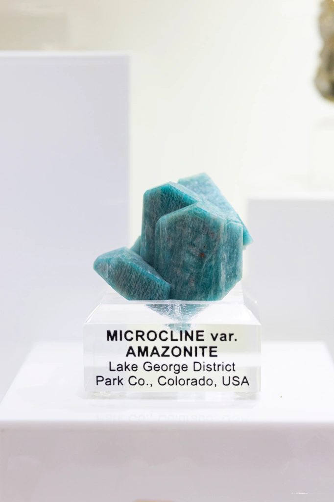 Amazonite from Lake George, Colorado, USA image