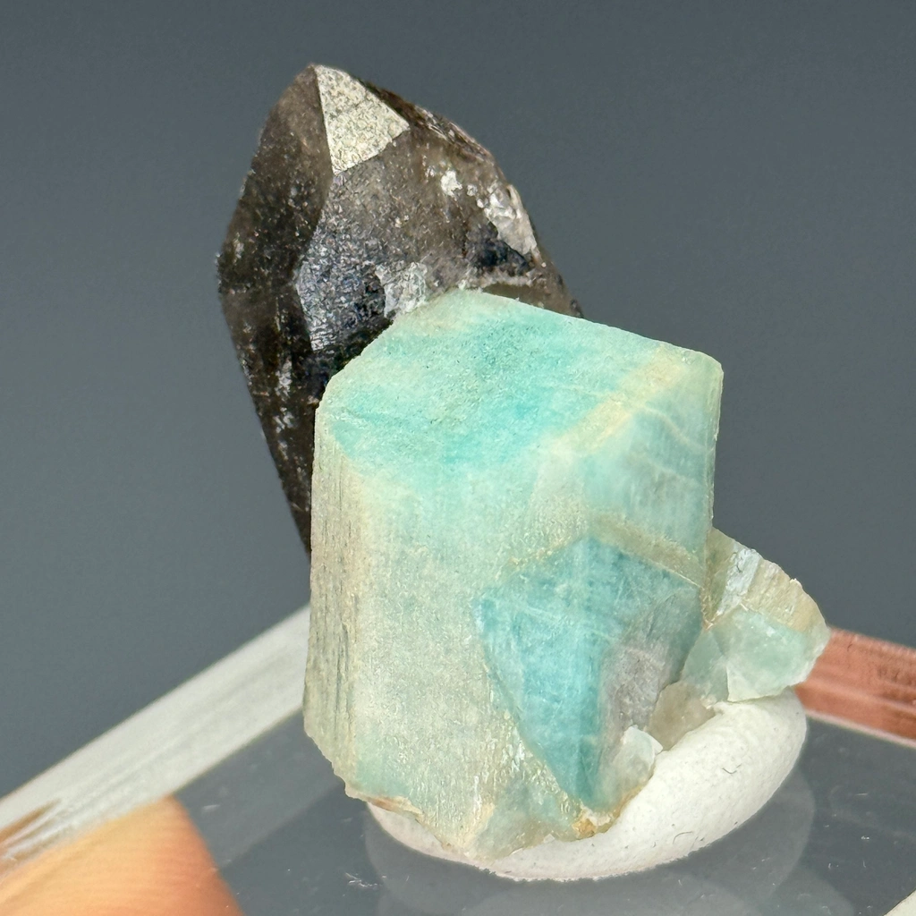 Amazonite from Smoky Hawk claim, Crystal Peak, Teller County, Colorado, USA - image 2