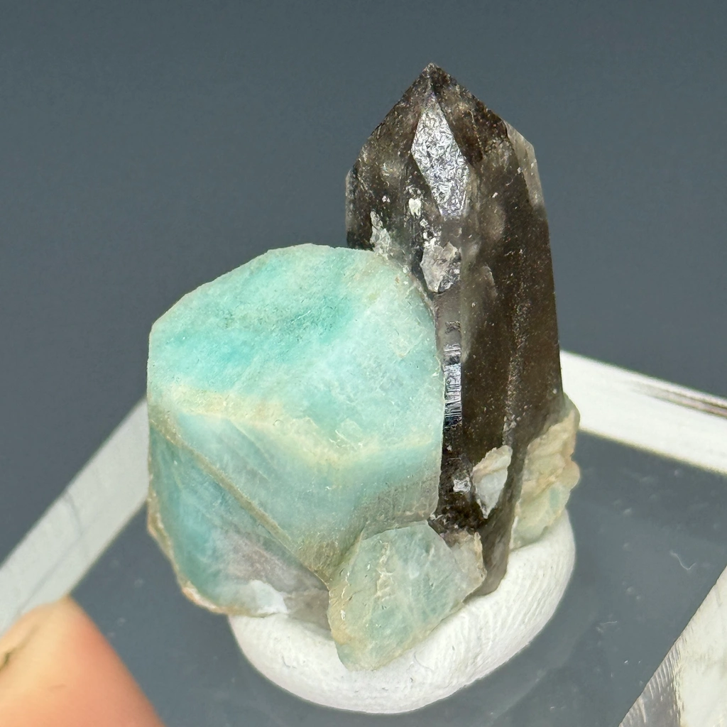 Amazonite from Smoky Hawk claim, Crystal Peak, Teller County, Colorado, USA - image 3