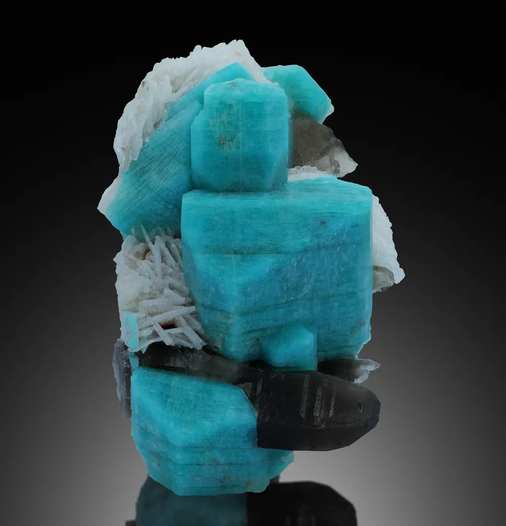 Amazonite from USA, Colorado, Teller County, Crystal Peak, Smoky Hawk claim - image 4