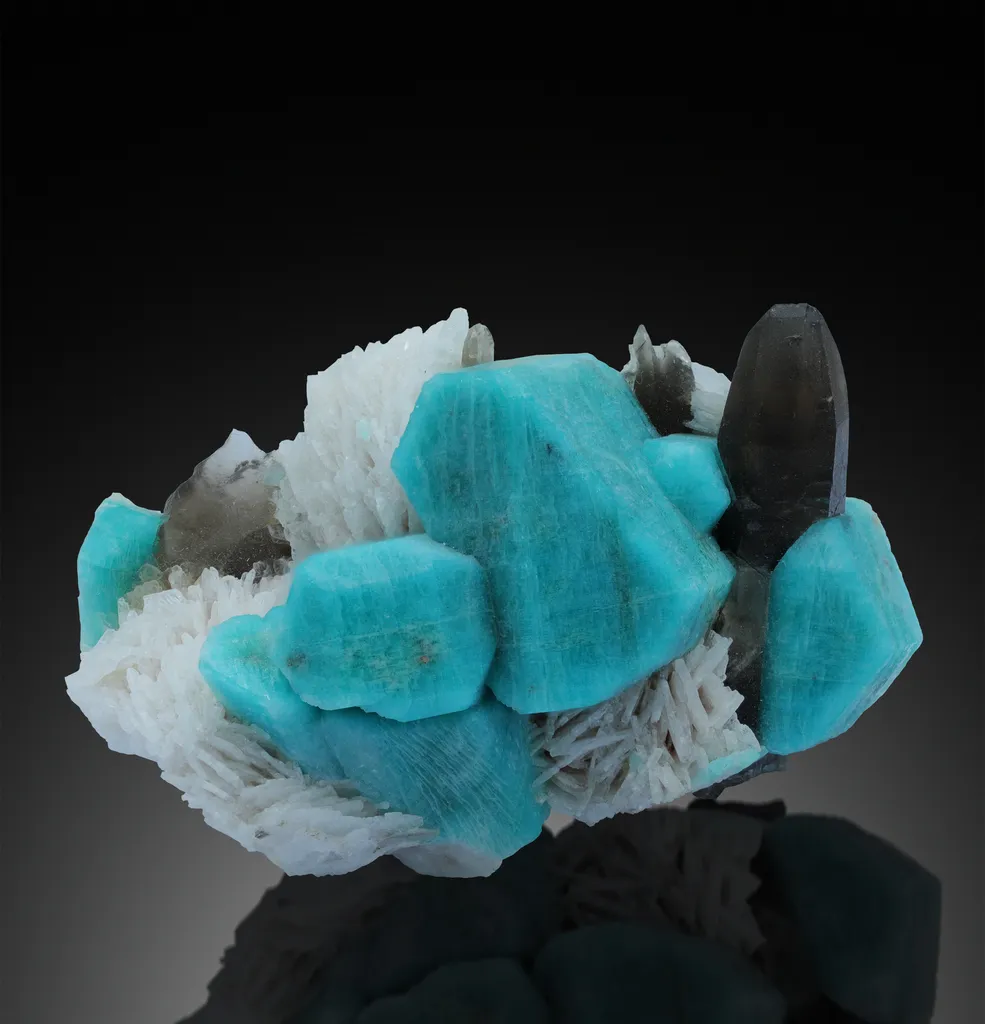 Amazonite from USA, Colorado, Teller County, Crystal Peak, Smoky Hawk claim image