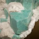 Amazonite on Cleavelandite - image 3