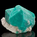 Amazonite on Cleavelandite - image 1