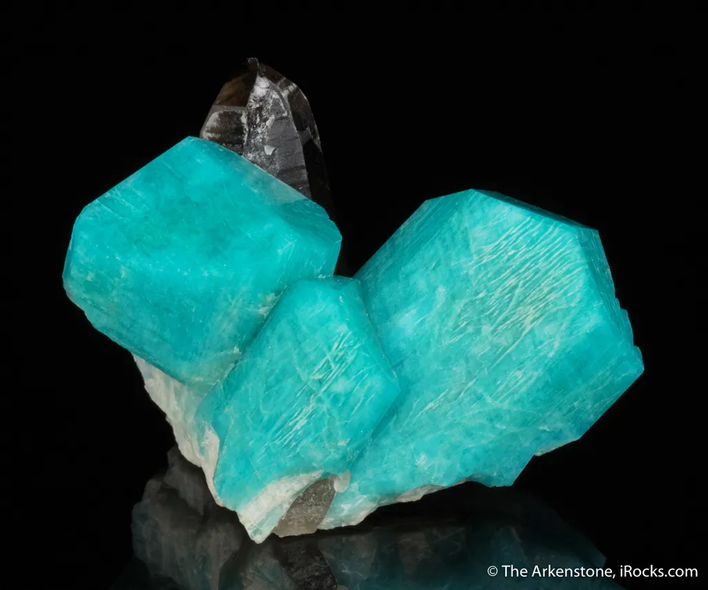 Amazonite, Smoky Quartz - image 2