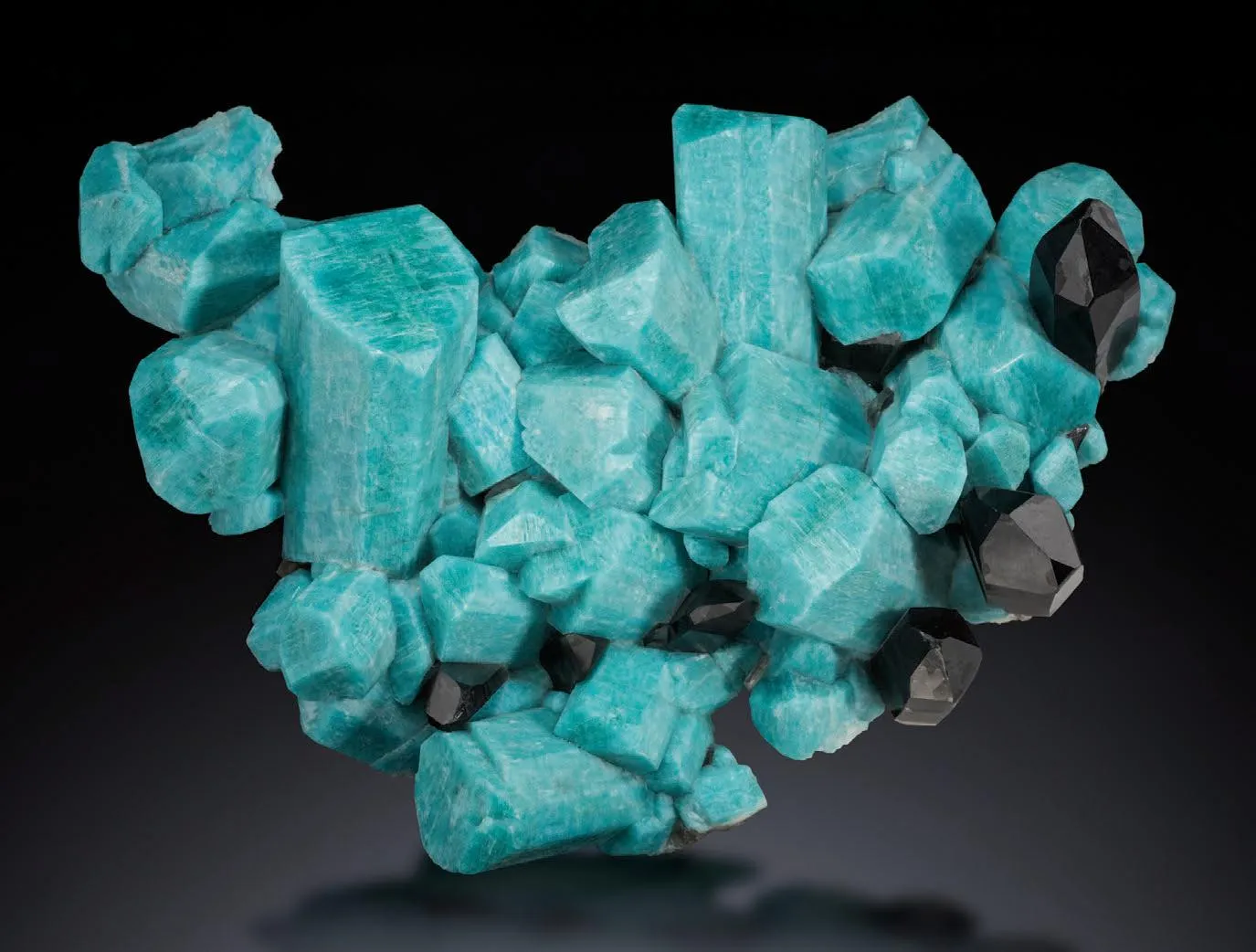Amazonite, Smoky Quartz - image 2